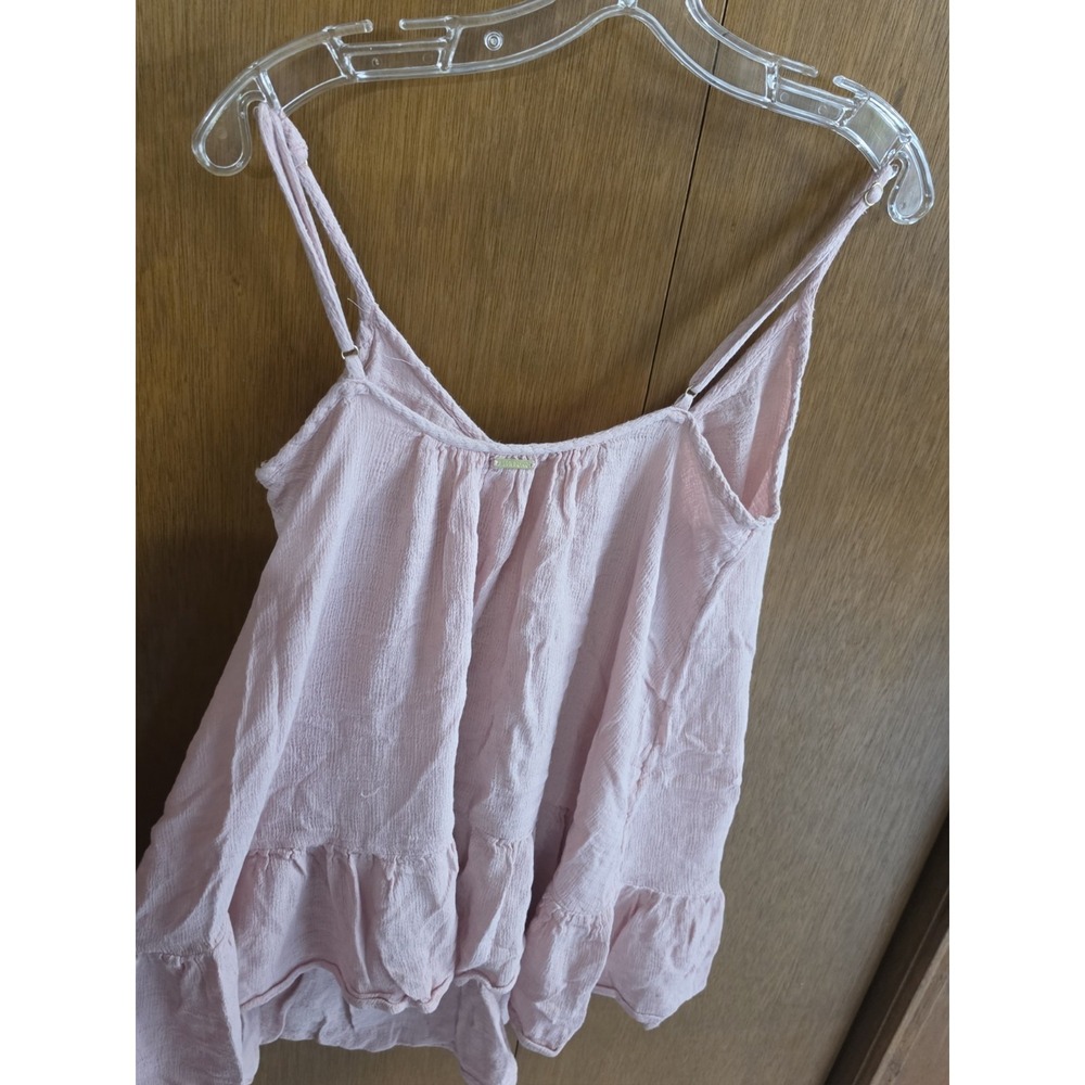 Billabong Light Pink  Cami‎ Tank Top Women's Large
